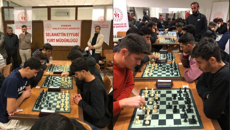 Diyarbakır’da Yurt Lig Satranç Ligi heyecanı başladı