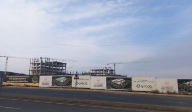 Şehir hastanesi yükseliyor