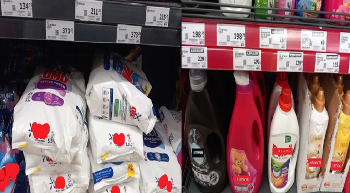 Temizlik ürünlerindeki fiyat artışı devam ediyor