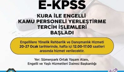 Diyarbakır’da engellilere ücretsiz tercih danışmanlığı desteği