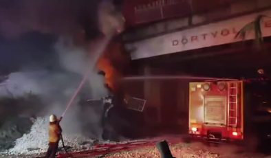 4 aracın karıştığı kazada 1 kişi öldü, 2 kişi yaralandı