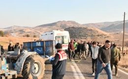 Traktörden düşen kişi hayatını kaybetti