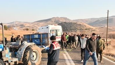 Traktörden düşen kişi hayatını kaybetti