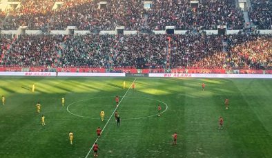 Amedspor, Ankaragücü’ne karşı ilk yarıda gol bulamadı