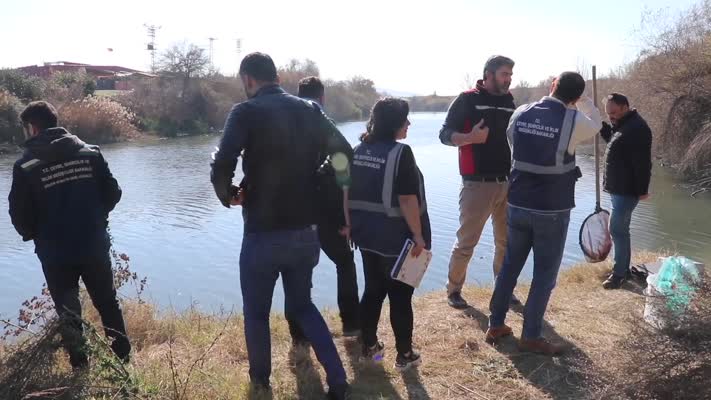 Balık ölümleri görülen Ceyhan Nehri’nde inceleme sürüyor