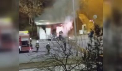 Batman Belediyesi şoförlerinin dinlenme kabinini yakan 4 zanlı yakalandı