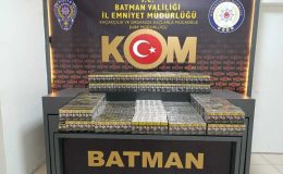 Batman’da 1940 paket gümrük kaçağı sigara ele geçirildi