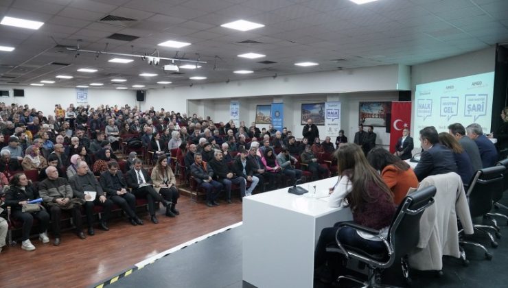 Büyükşehir Belediyesi’nden halk buluşması, talepler masaya yatırıldı