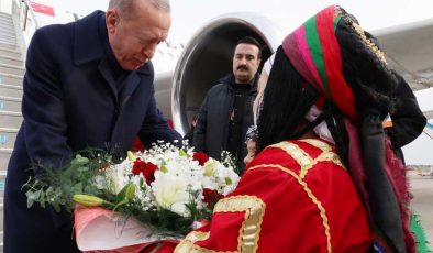 Cumhurbaşkanı Erdoğan Diyarbakır’a geldi: Kongre heyecanı başladı