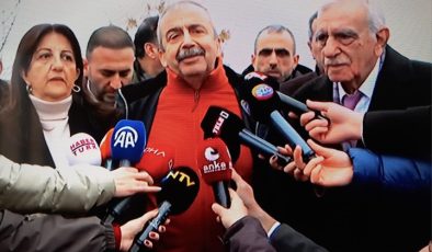 DEM Parti heyeti, Demirtaş’ı ziyaret etti
