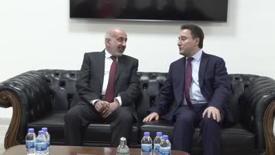 DEVA Partisi Genel Başkanı Babacan, Diyarbakır’da çeşitli ziyaretlerde bulundu