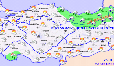 Diyarbakır ve ilçelerinde parçalı bulutlu ve puslu hava bekleniyor