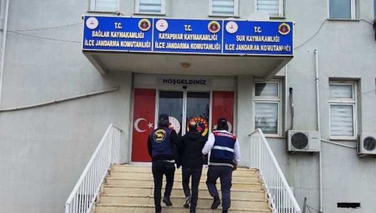 Diyarbakır’da 13 yıl hapis cezası bulunan firari yakalandı