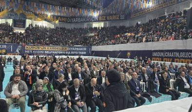 Diyarbakır’da Partililer Cumhurbaşkanı’nı bekliyor