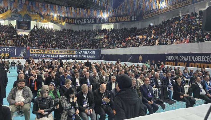 Diyarbakır’da Partililer Cumhurbaşkanı’nı bekliyor