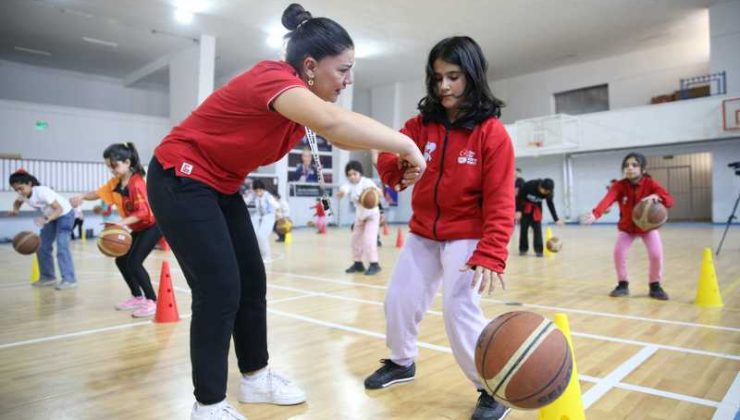Diyarbakır’da “Sporla Güçlen” projesiyle geleceğin yıldızları yetişiyor