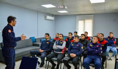 Diyarbakır’da baca yangınlarına karşı özel eğitim