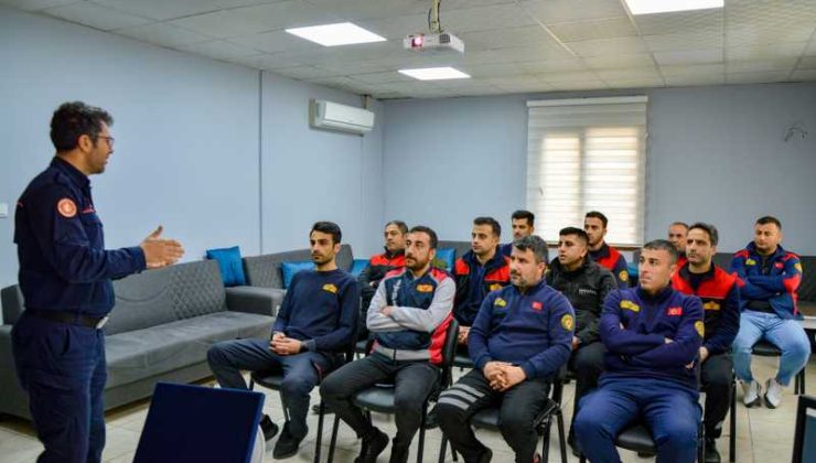 Diyarbakır’da baca yangınlarına karşı özel eğitim