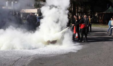 Diyarbakır’da belediye personeline ilk yardım ve yangın eğitimi