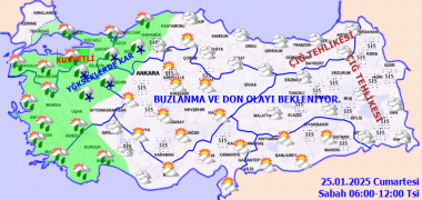 Diyarbakır’da bugün hava puslu ve parçalı bulutlu olacak