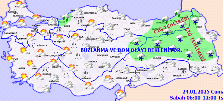Diyarbakır’da bugün puslu ve az bulutlu bir hava bekleniyor
