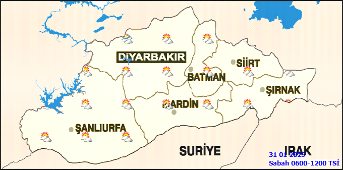 Diyarbakır’da puslu ve sisli bir gün bekleniyor