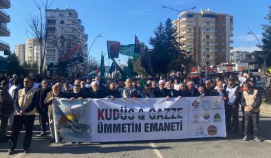 Diyarbakır’dan Kudüs’e: Tekbirlerle Destek Yürüyüşü