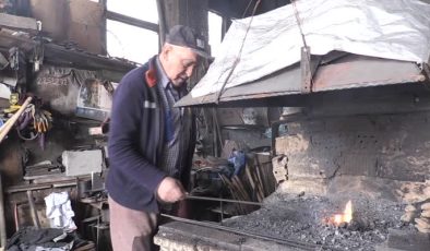Demir döverek geçen yarım asırlık bir emek hikayesi