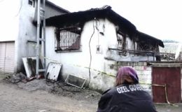 Edremit ilçesinde çıkan ev yangınında 2 kardeş öldü