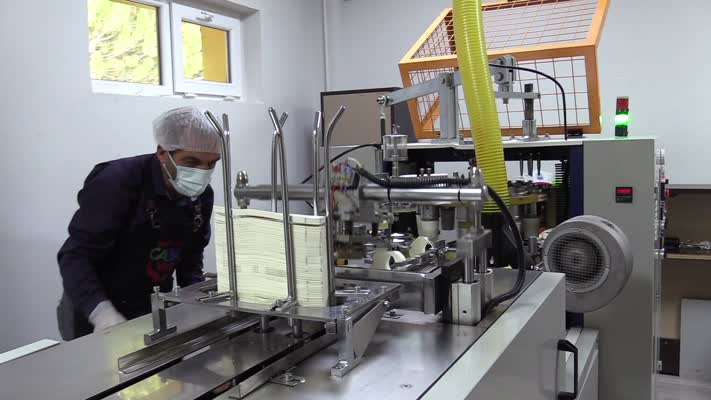Çankırı’da engellilerin başarısı: Karton bardak atölyesi büyüyor