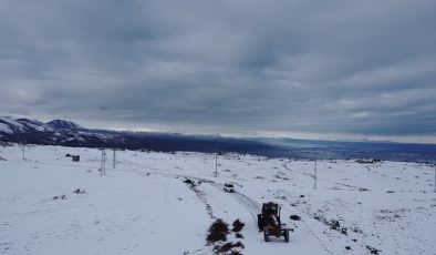 Erzurum, Iğdır ve Ardahan’da 153 yerleşim yeri kar esareti altında