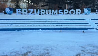 Erzurum’da dondurucu soğuklar görsel bir şölen sundu
