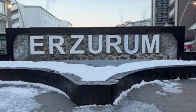 Erzurum’da dondurucu soğuklar hayatı durma noktasına getirdi