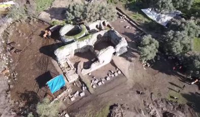 Herakleia Antik Kenti’nde timsahlı mozaikler gün yüzüne çıktı
