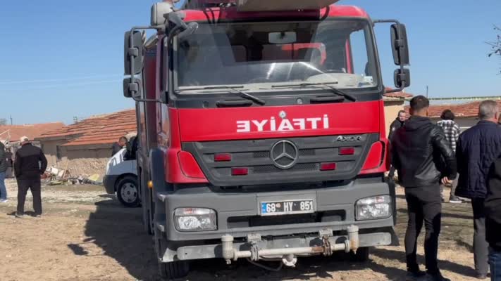 Eskil’de çıkan yangında bir can kaybı