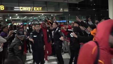 Galatasaray kafilesi, Hatayspor karşılaşması için Mersin’e geldi