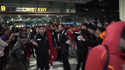 Galatasaray kafilesi, Hatayspor karşılaşması için Mersin’e geldi