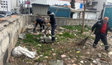 Eski Kütüphane Alanı Temizlendi