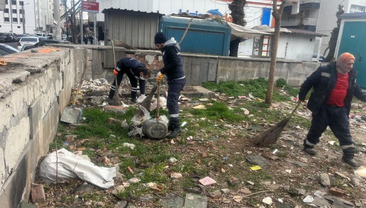 Eski Kütüphane Alanı Temizlendi