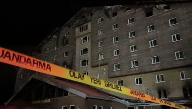 Kartalkaya Grand Kartal Otel için hazırlanan ön hasar tespit raporu tamamlandı