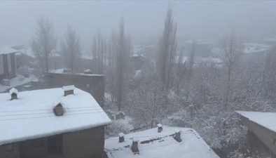 Hakkari’de kar yağışı 132 yerleşim yerini ulaşıma kapattı