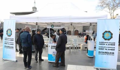 Halkla İlişkiler stantları Sur’dan başladı: Talepler ve öneriler alınıyor