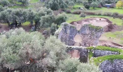 Herakleia Antik Kenti’nde 2 bin yıllık pati izleri bulundu