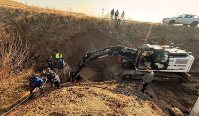 İçmesuyu Arıtma Tesisi Ana İsale Hattında Kapsamlı Bakım-Onarım Çalışmaları Devam Ediyor