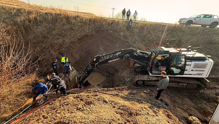 İçmesuyu Arıtma Tesisi Ana İsale Hattında Kapsamlı Bakım-Onarım Çalışmaları Devam Ediyor
