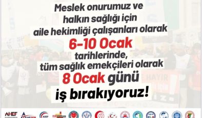 Diyarbakır’da Aile Hekimleri yine iş bırakıyor