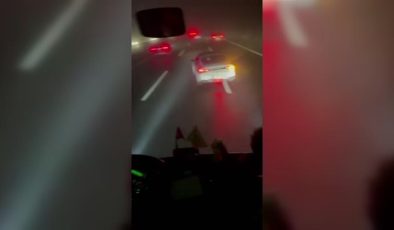 Yolcu otobüsünü taciz eden sürücülere 24 bin lira ceza