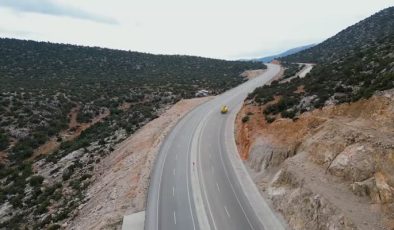 Korkuteli-Elmalı yolu yarın hizmete açılacak