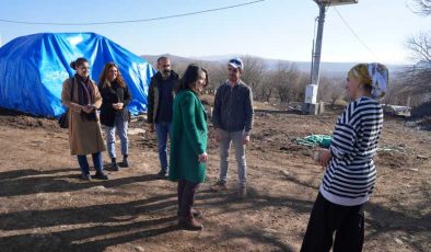 Kulp Belediyesi’nden genç kadın girişimciye destek ziyareti
