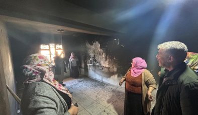 Kulp’ta korkutan yangın